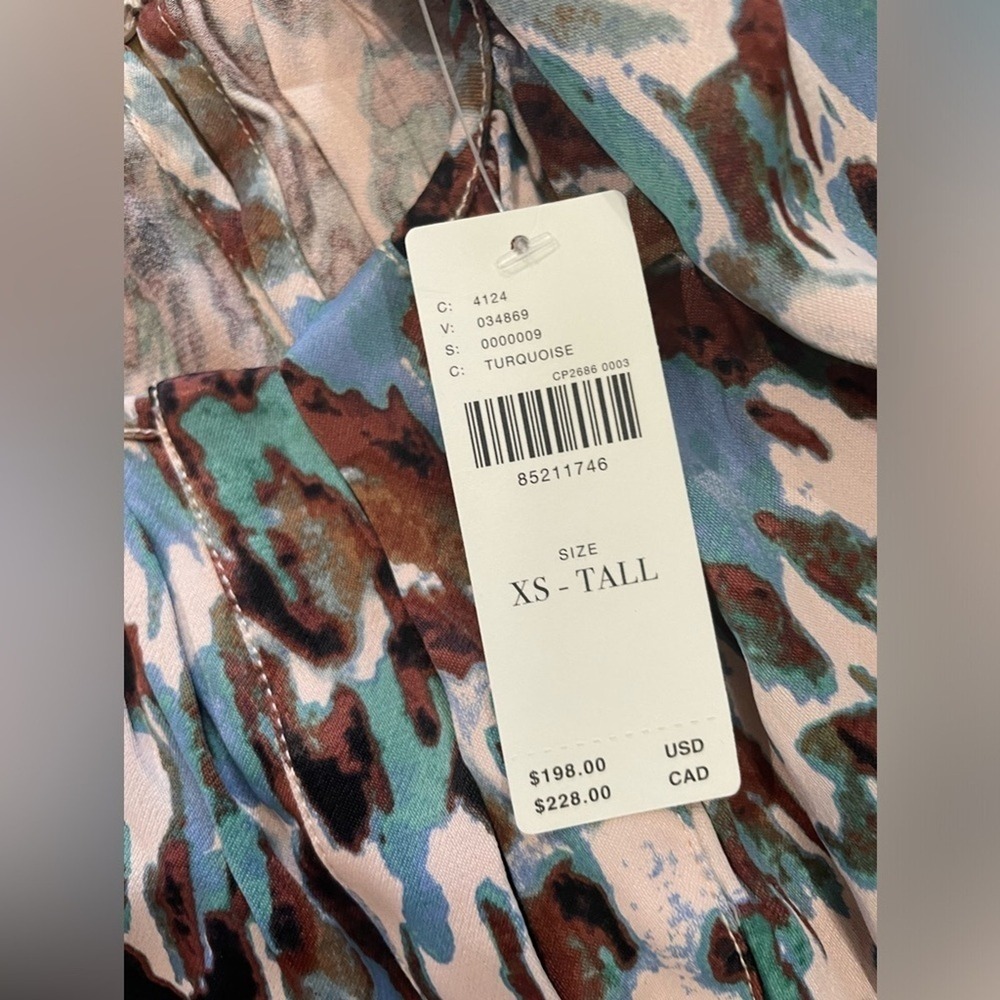 Anthropologie NEW Turquoise Somerset‎ Jumpsuit XST - Picture 9 of 9
